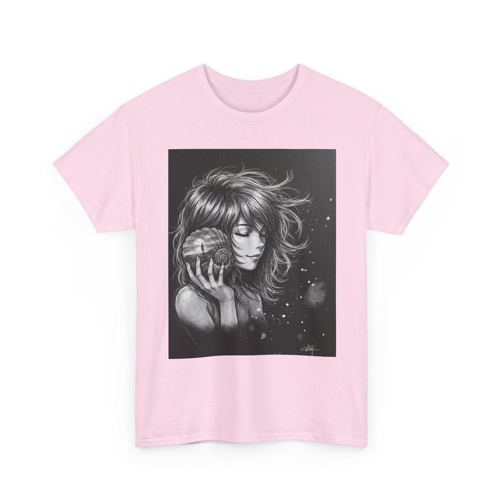 Echoes From Beyond the Sea | Minimal Typography T-Shirt