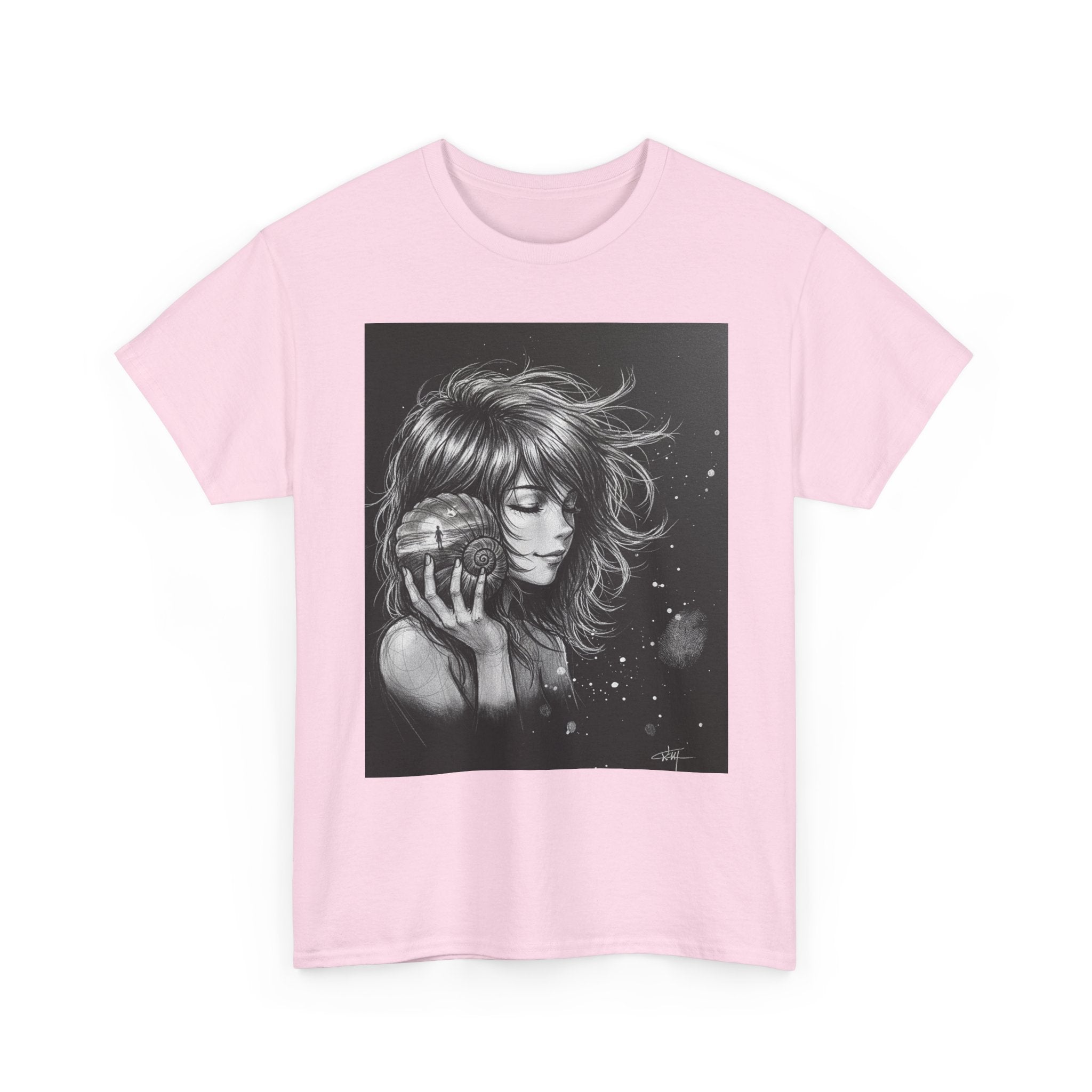 Echoes From Beyond the Sea | Minimal Typography T-Shirt