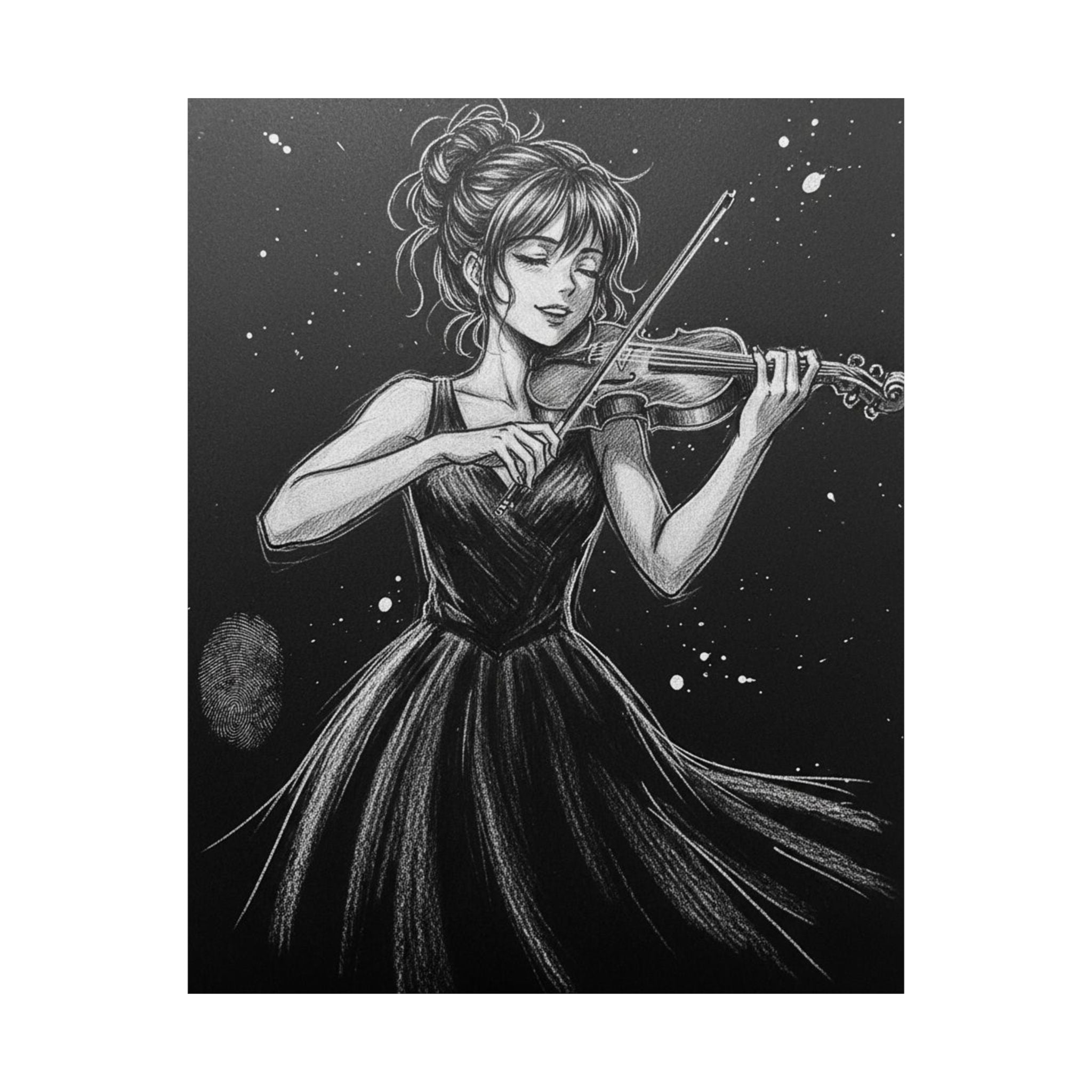 Dreaming to be Someone Matte Vertical Portrait Poster