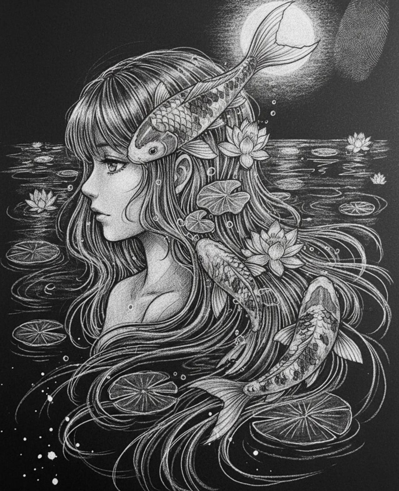 And I Found Myself Once Human Matte Vertical Portrait Poster