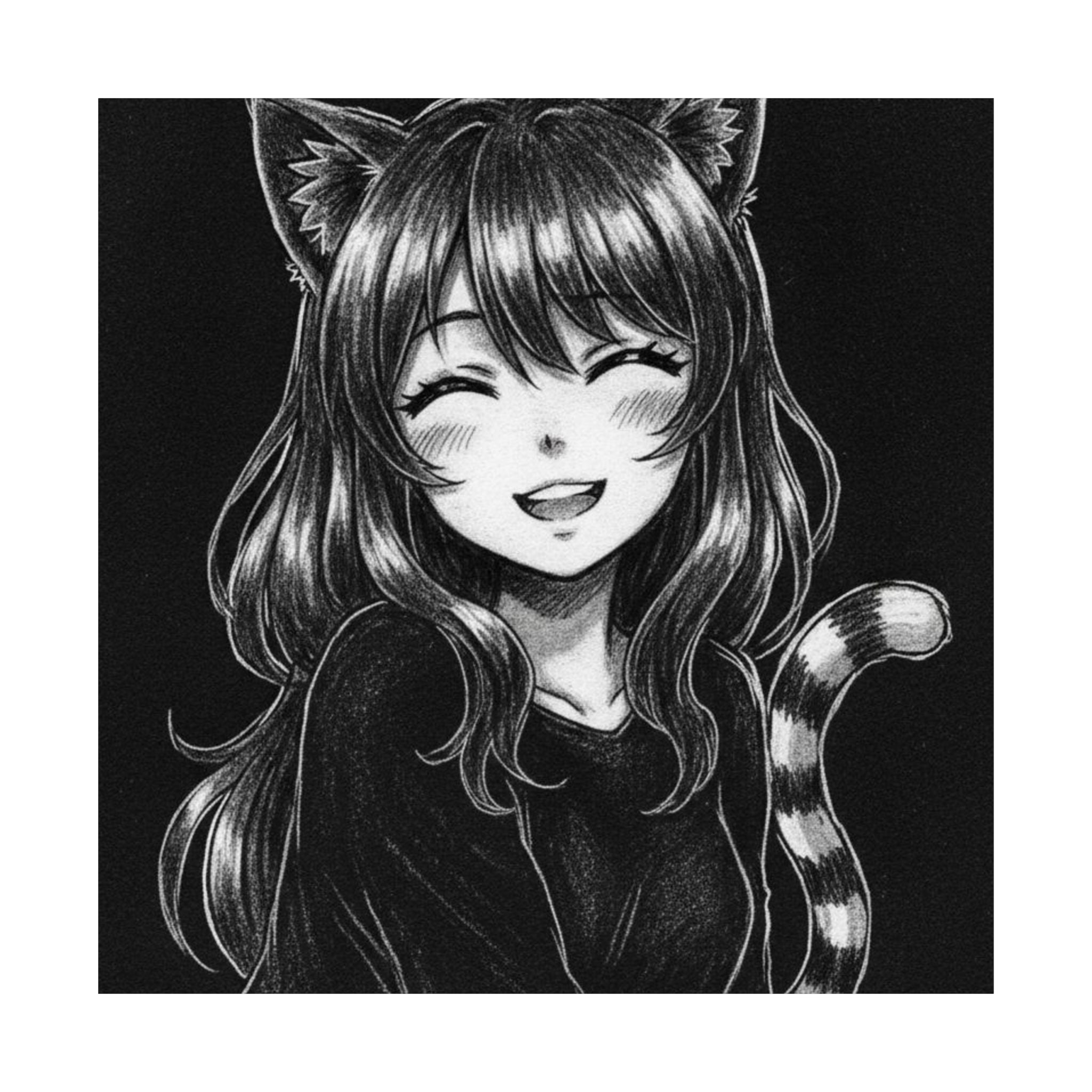 A Source of Happiness Matte Vertical Portrait Poster