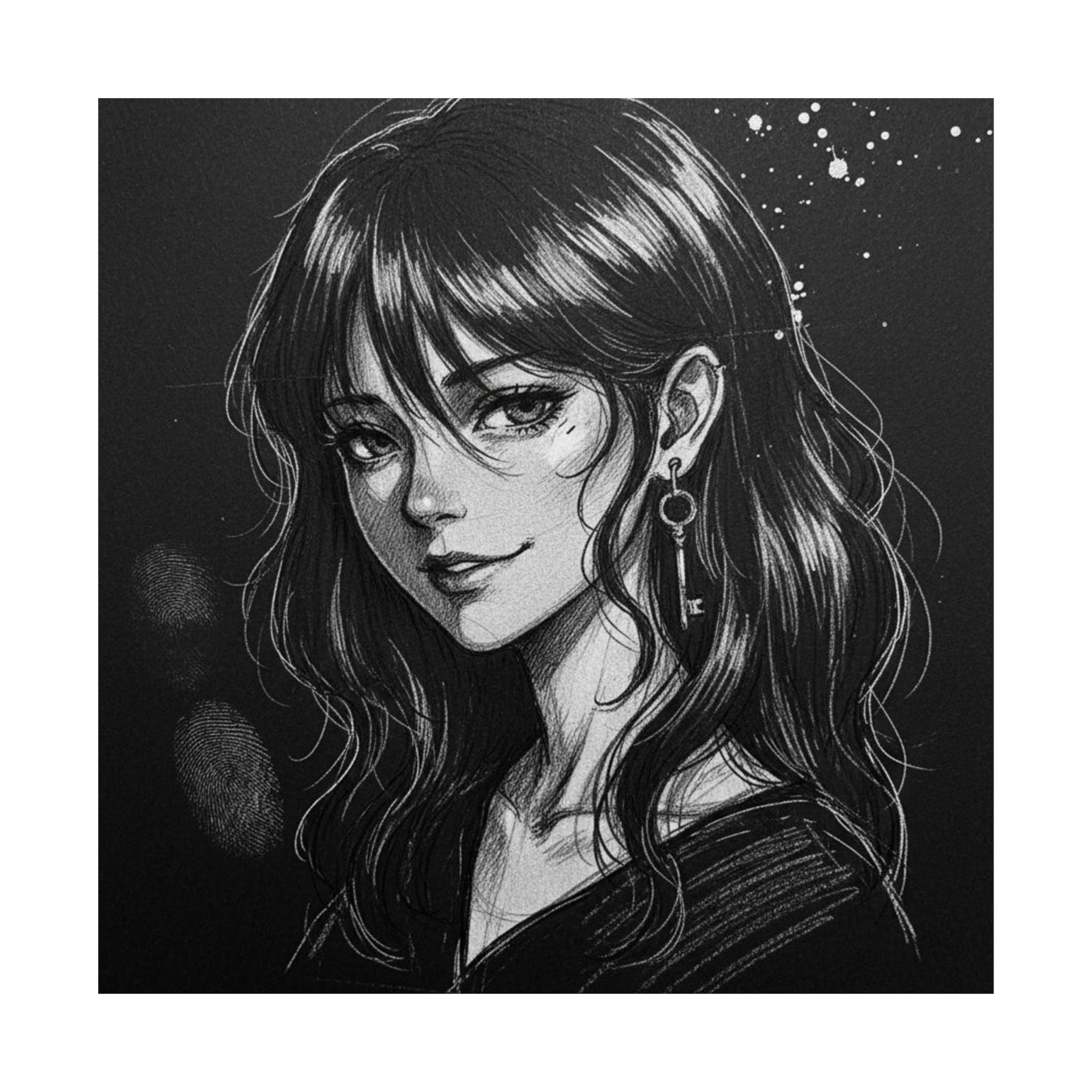 Something Nefarious Matte Vertical Portrait Poster