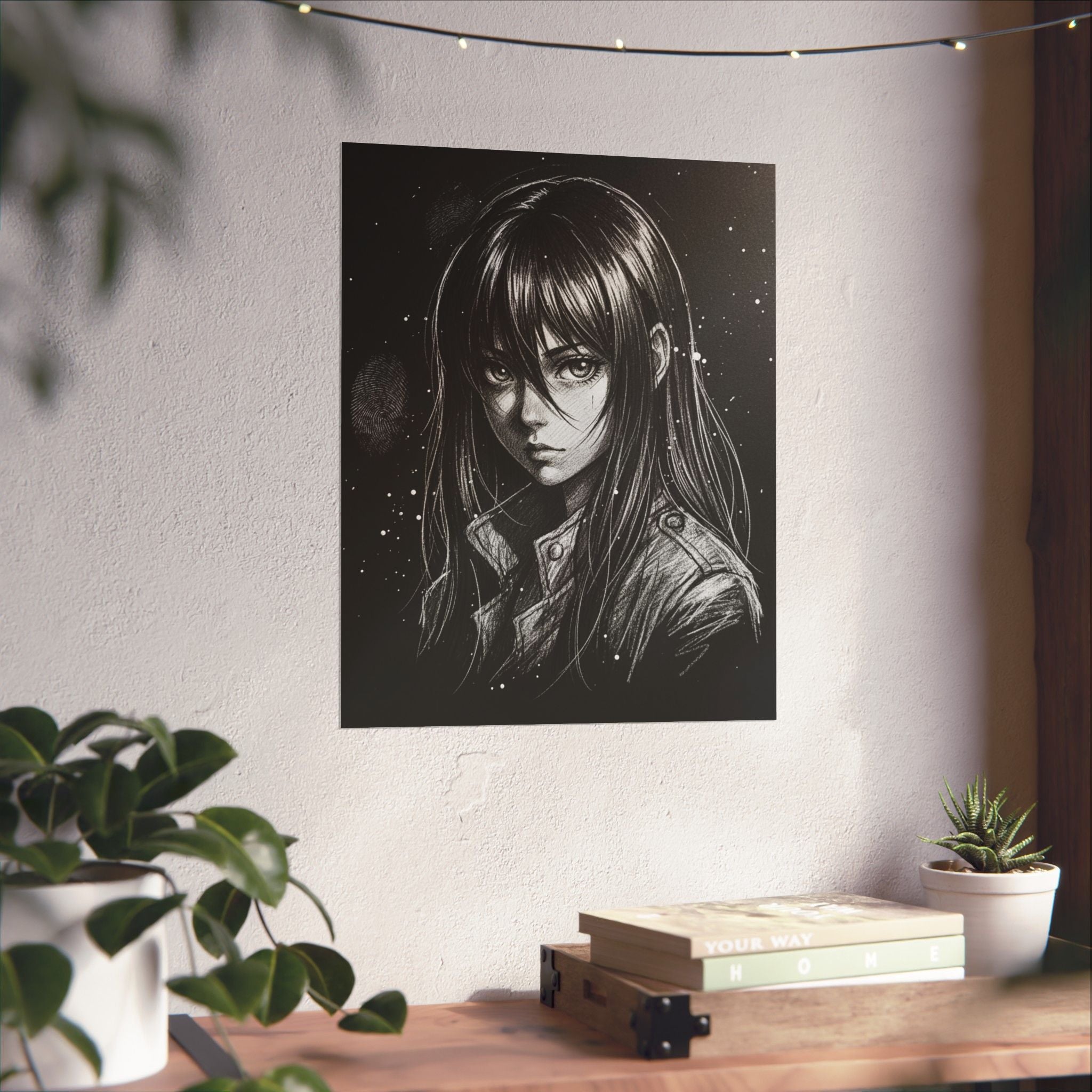 Eyes of the Soldier Matte Vertical Portrait Poster