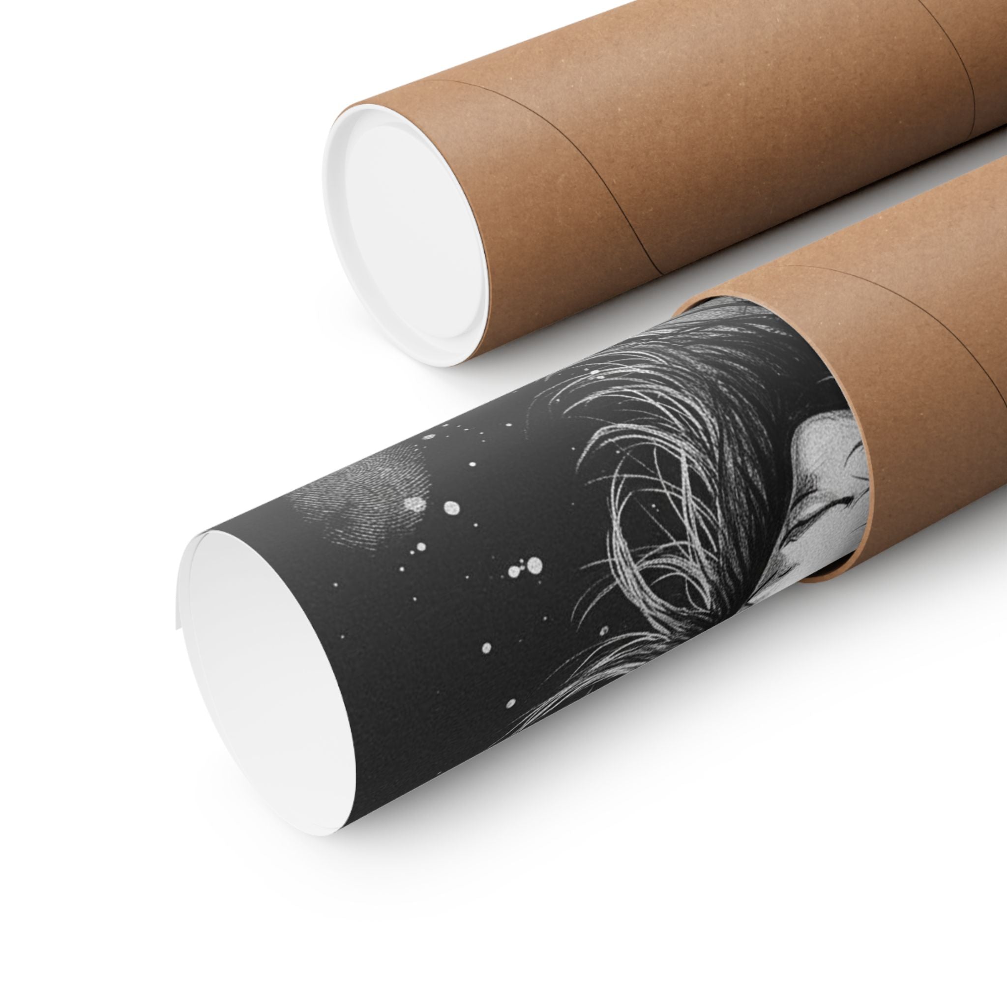 Echoes From Beyond the Sea Matte Vertical Portrait Poster