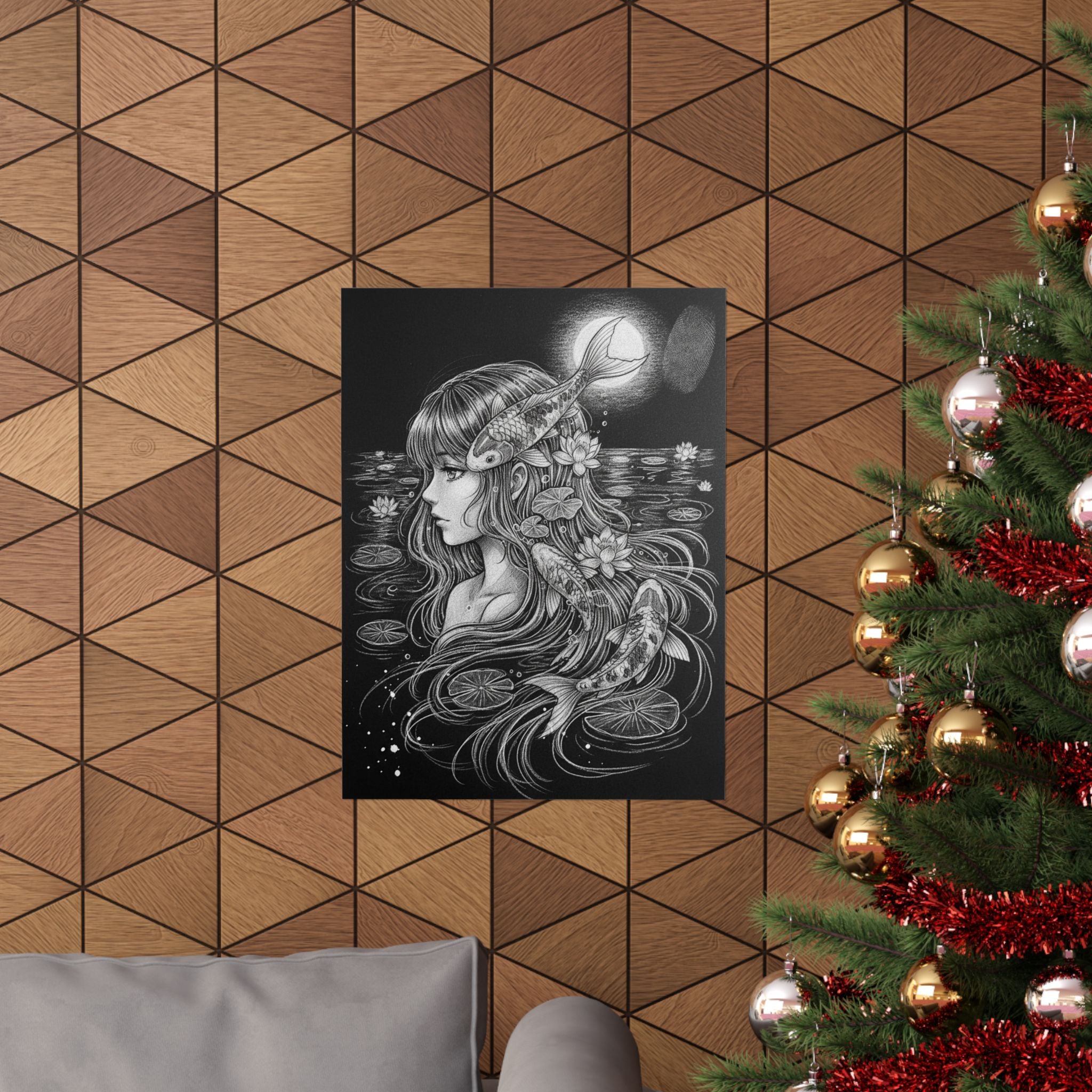 And I Found Myself Once Human Matte Vertical Portrait Poster