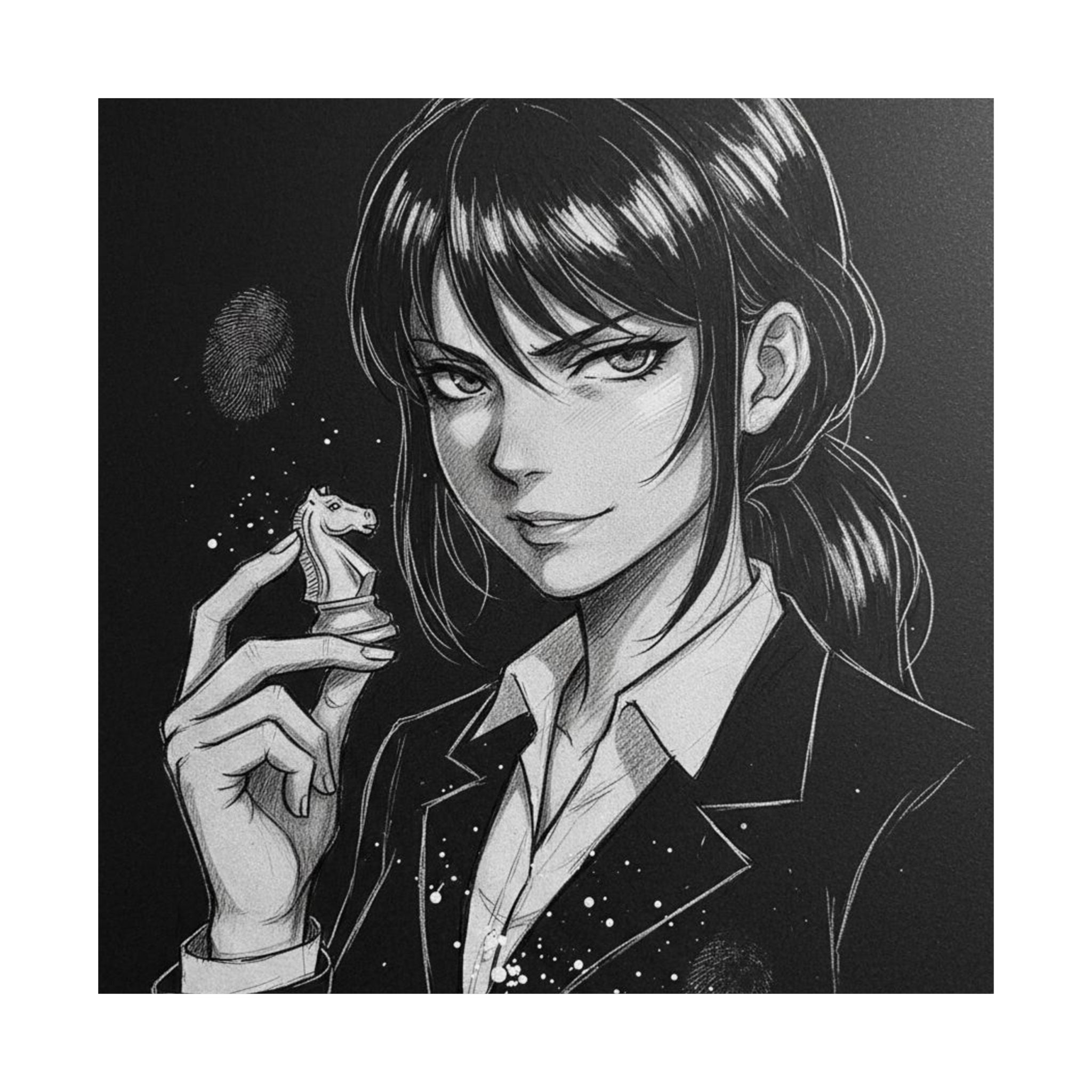 The Compulsive Gambler Matte Vertical Portrait Poster