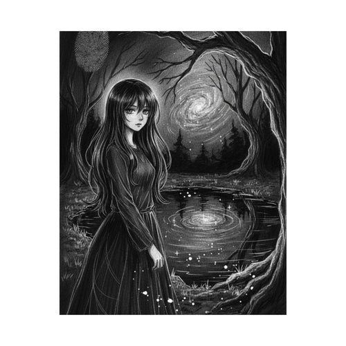 Astria Matte Vertical Portrait Poster