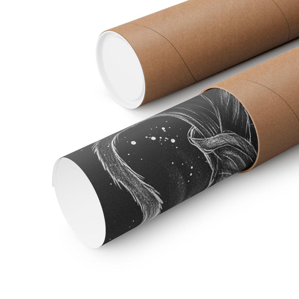 Dungeons and Dragons? Dungeons and Catgirls Matte Vertical Portrait Poster