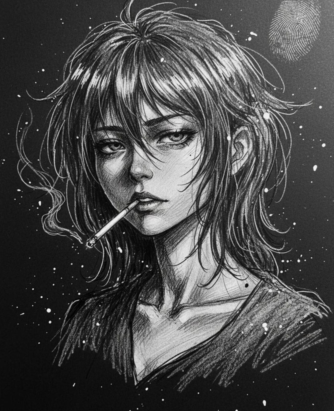 Life of Rebellion Matte Vertical Portrait Poster