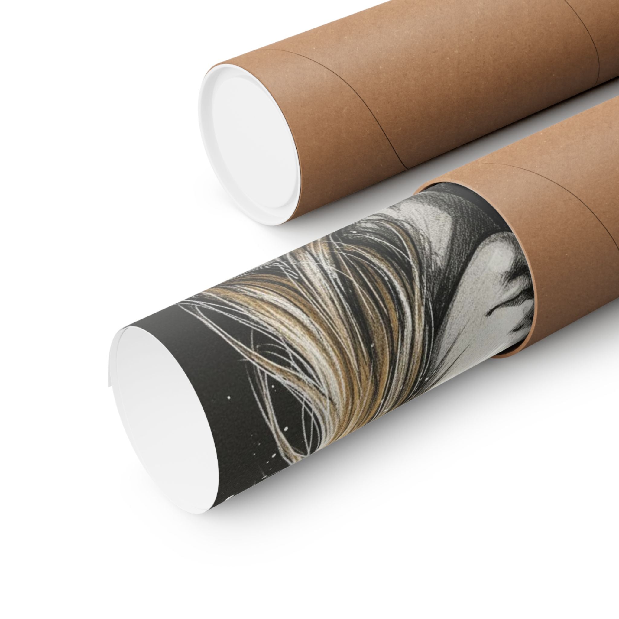 The Smile of the Sun Matte Vertical Portrait Poster