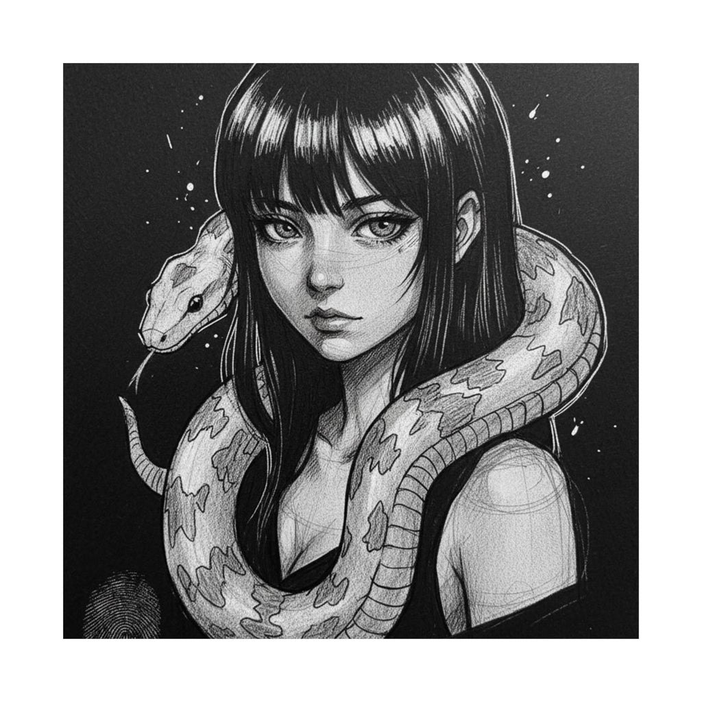 Her Name was Mizuki Matte Vertical Portrait Poster