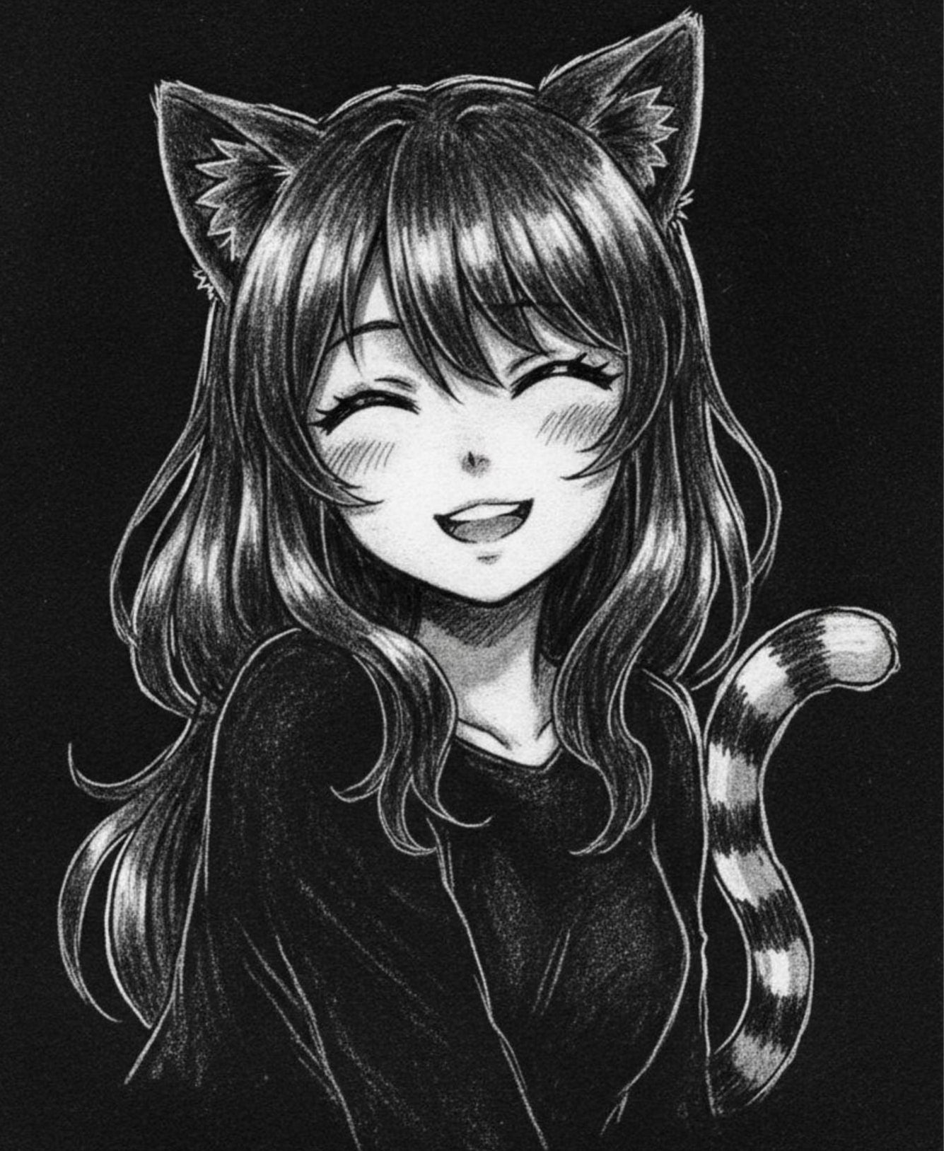 A Source of Happiness Matte Vertical Portrait Poster