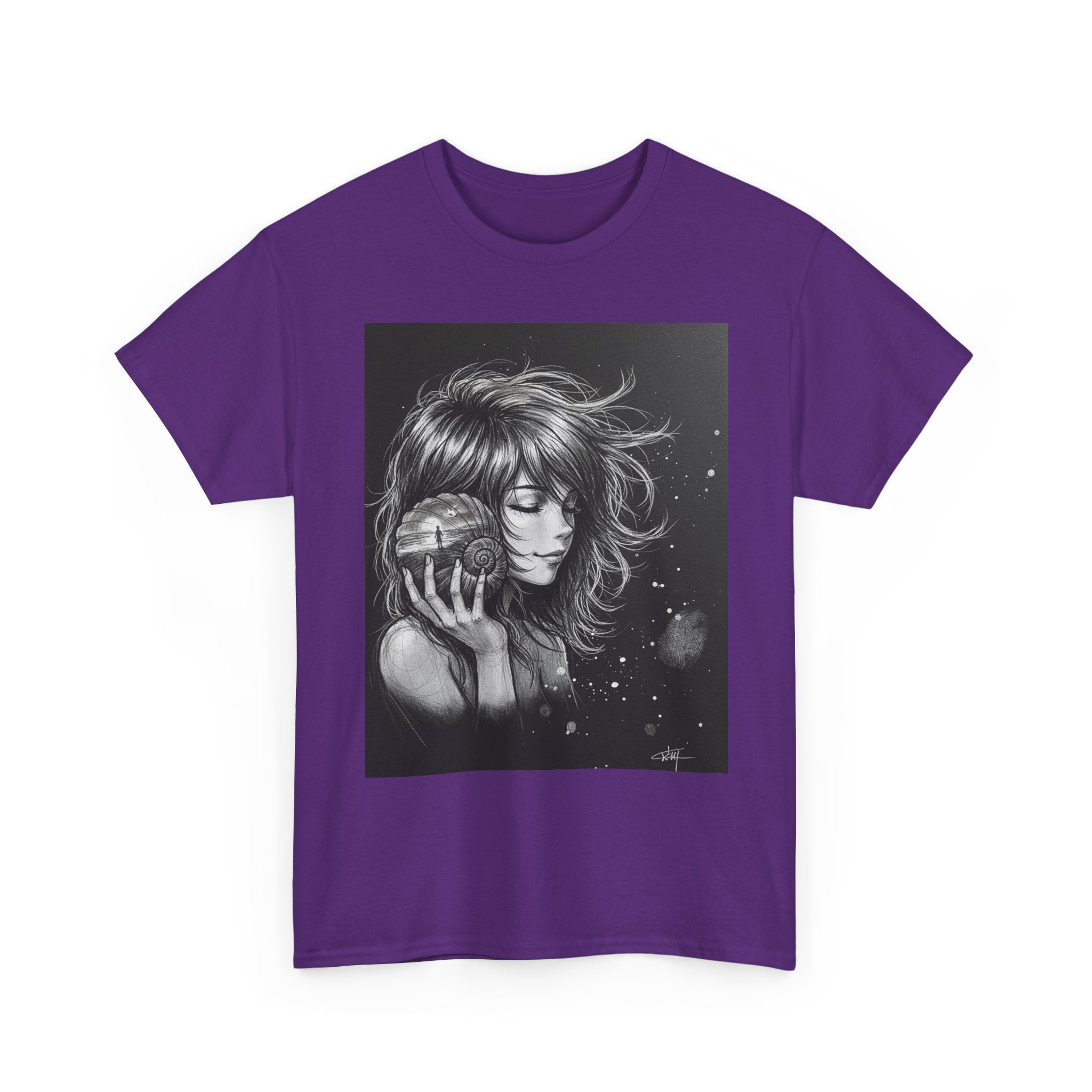 Echoes From Beyond the Sea | Minimal Typography T-Shirt