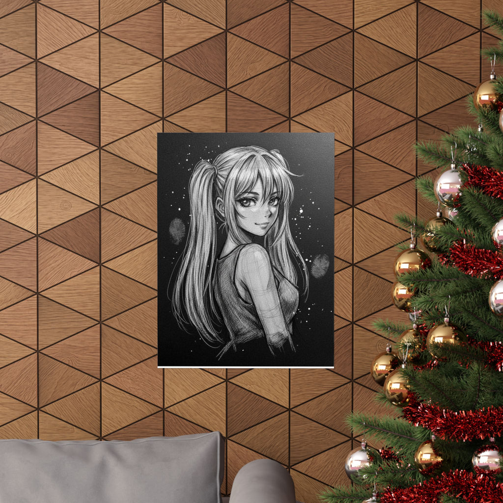 Memories from Highschool Matte Vertical Portrait Poster