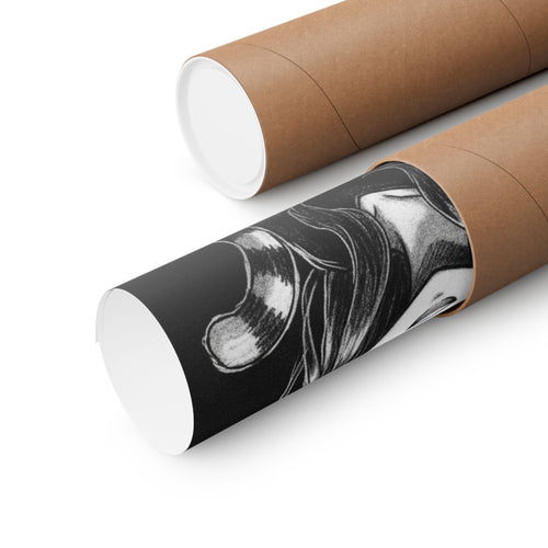 A Source of Happiness Matte Vertical Portrait Poster