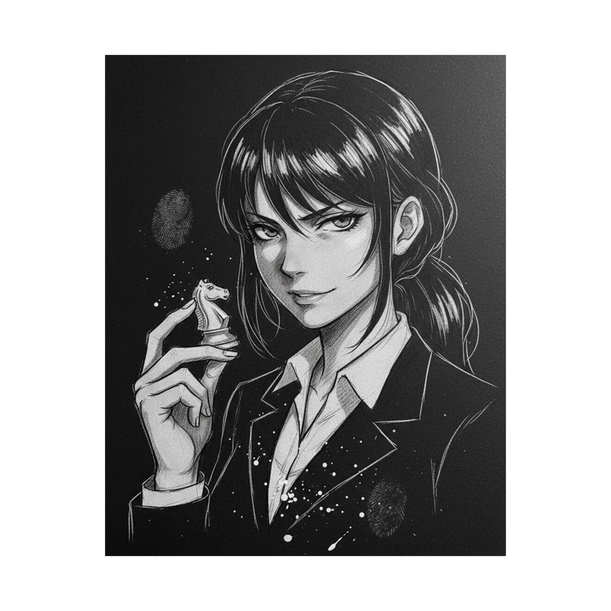 The Compulsive Gambler Matte Vertical Portrait Poster