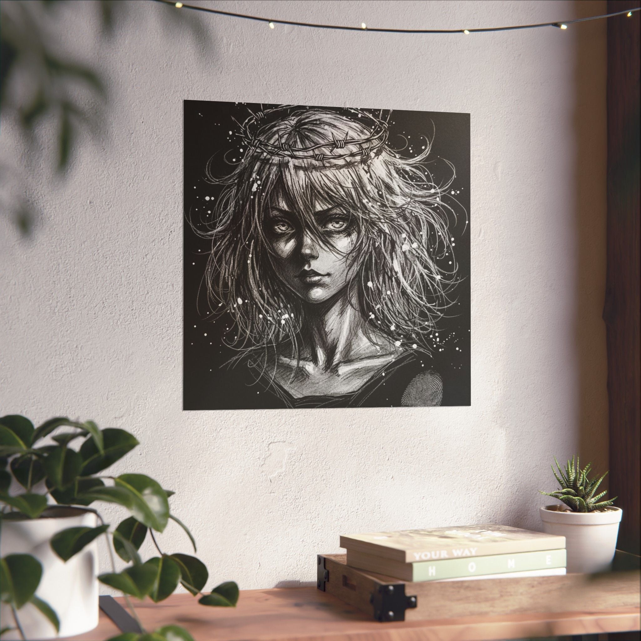 God was a Teenager Once Matte Vertical Portrait Poster