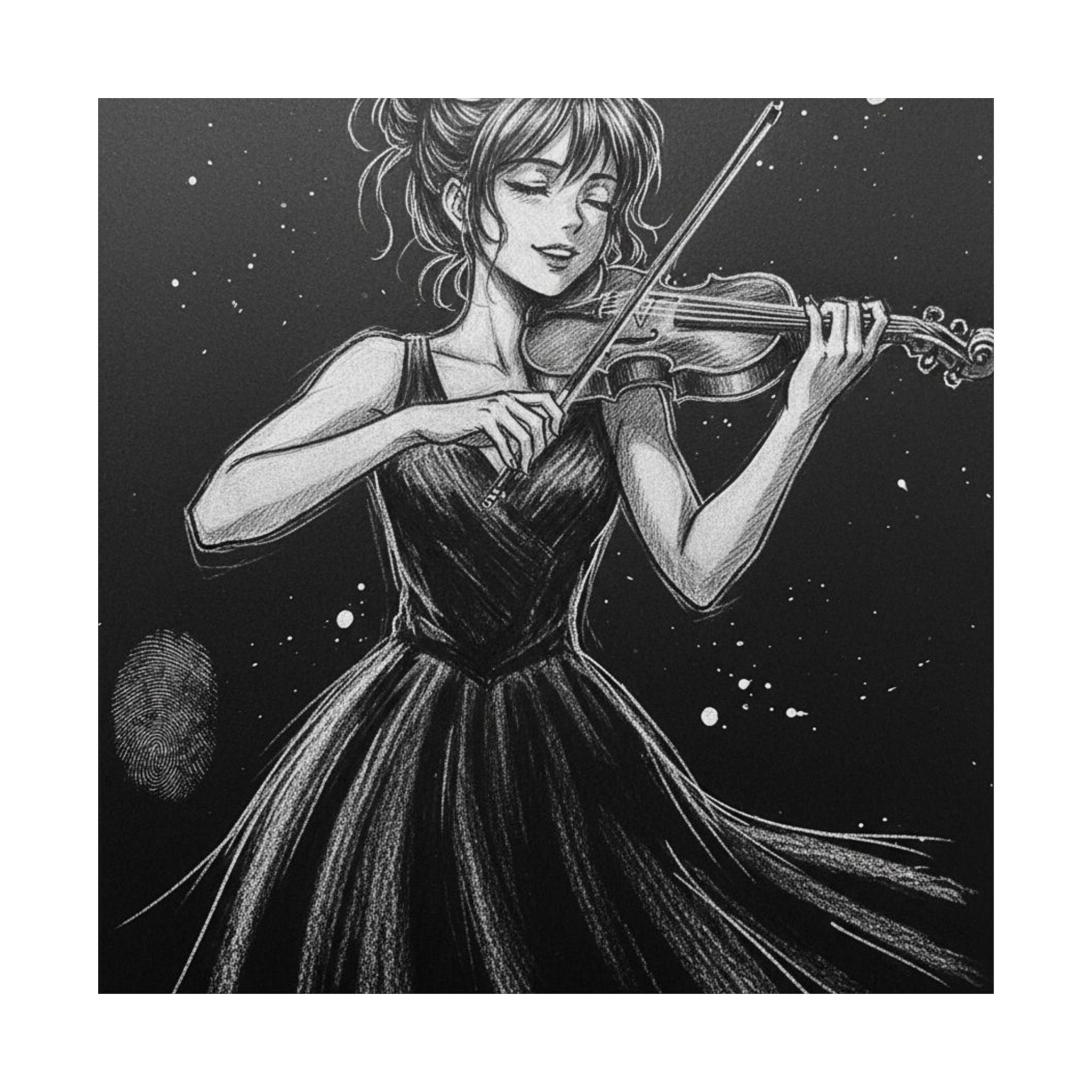 Dreaming to be Someone Matte Vertical Portrait Poster