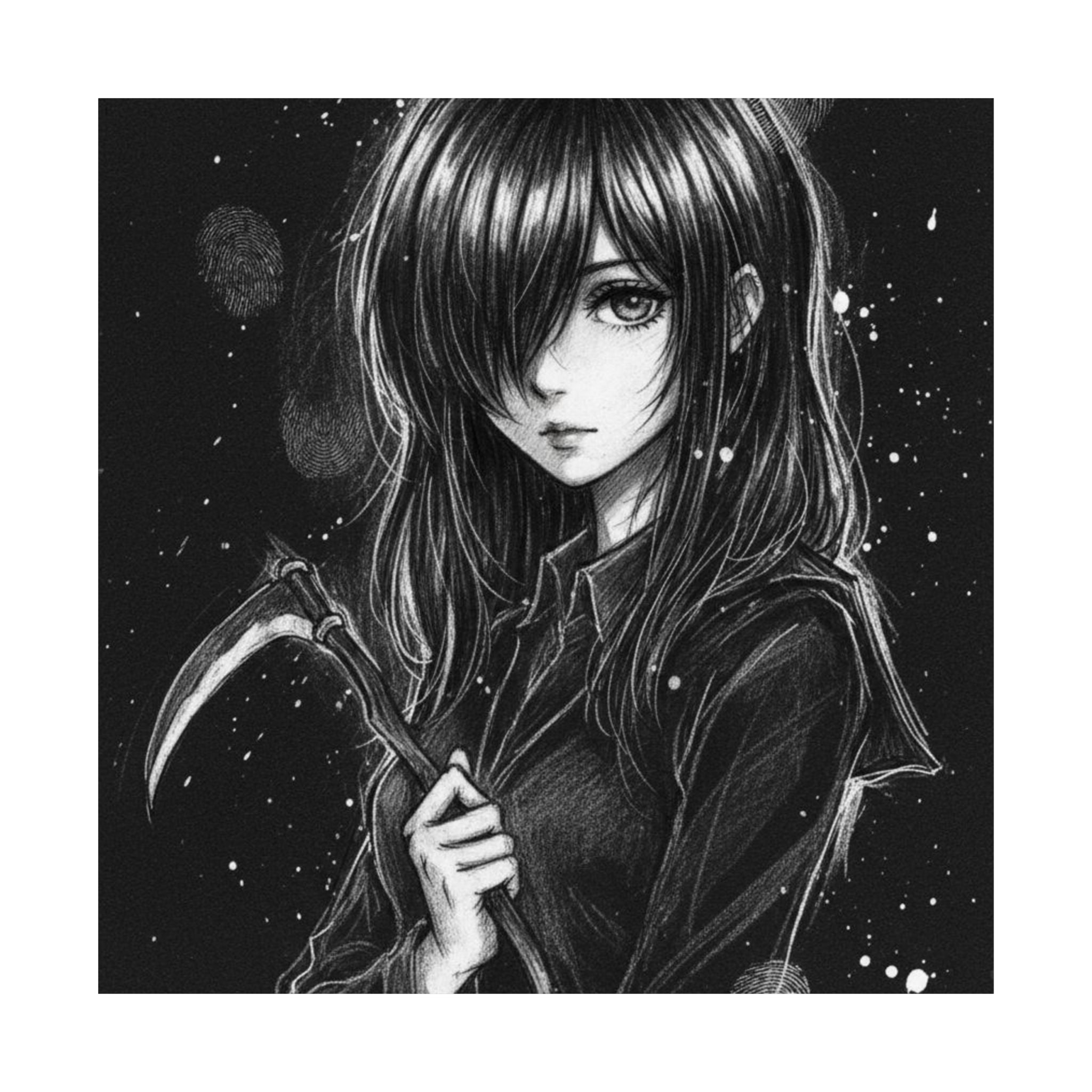 Didn't Make it Past Grim Reaper Training, Got in Art School Matte Vertical Portrait Poster