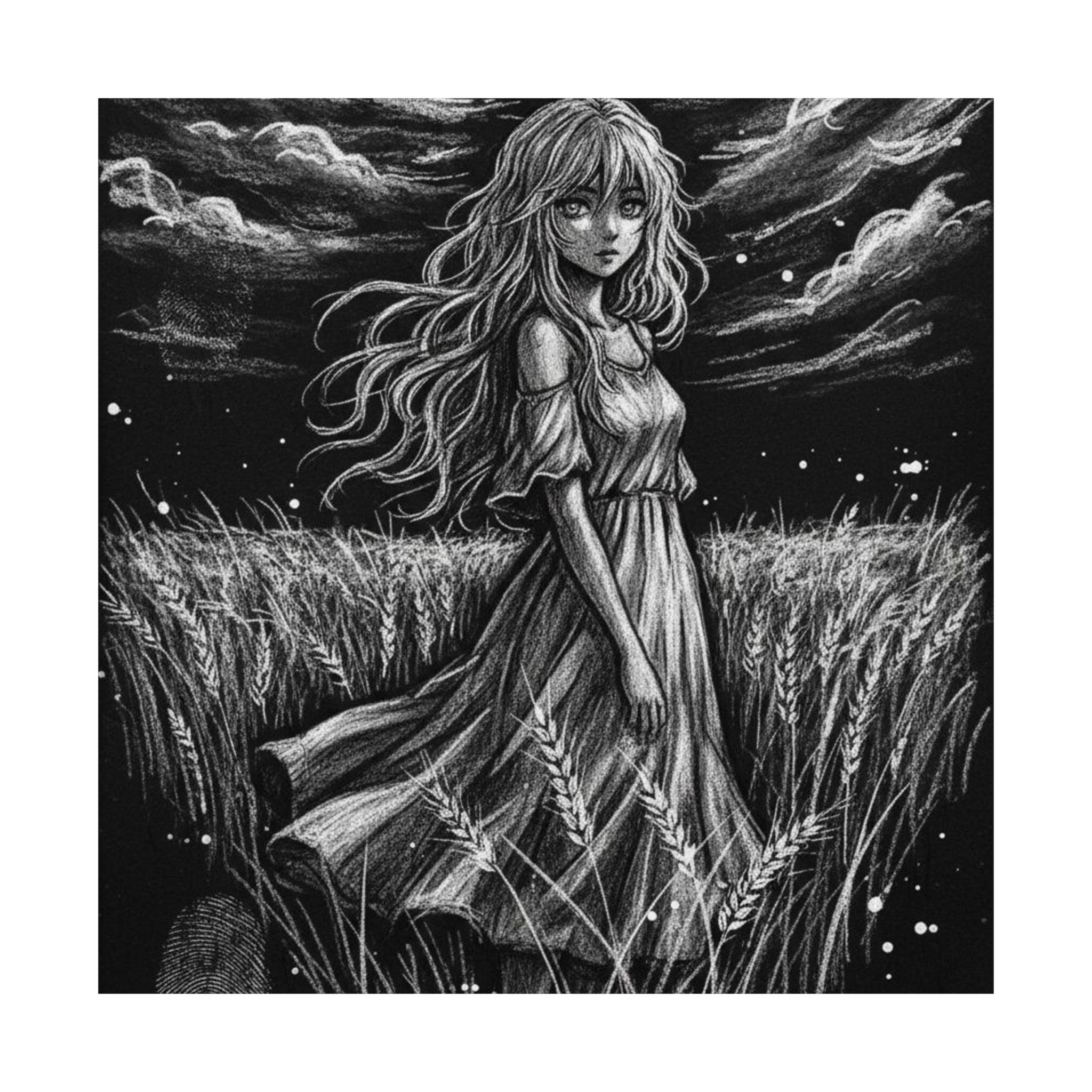 Eye of the Storm Matte Vertical Portrait Poster