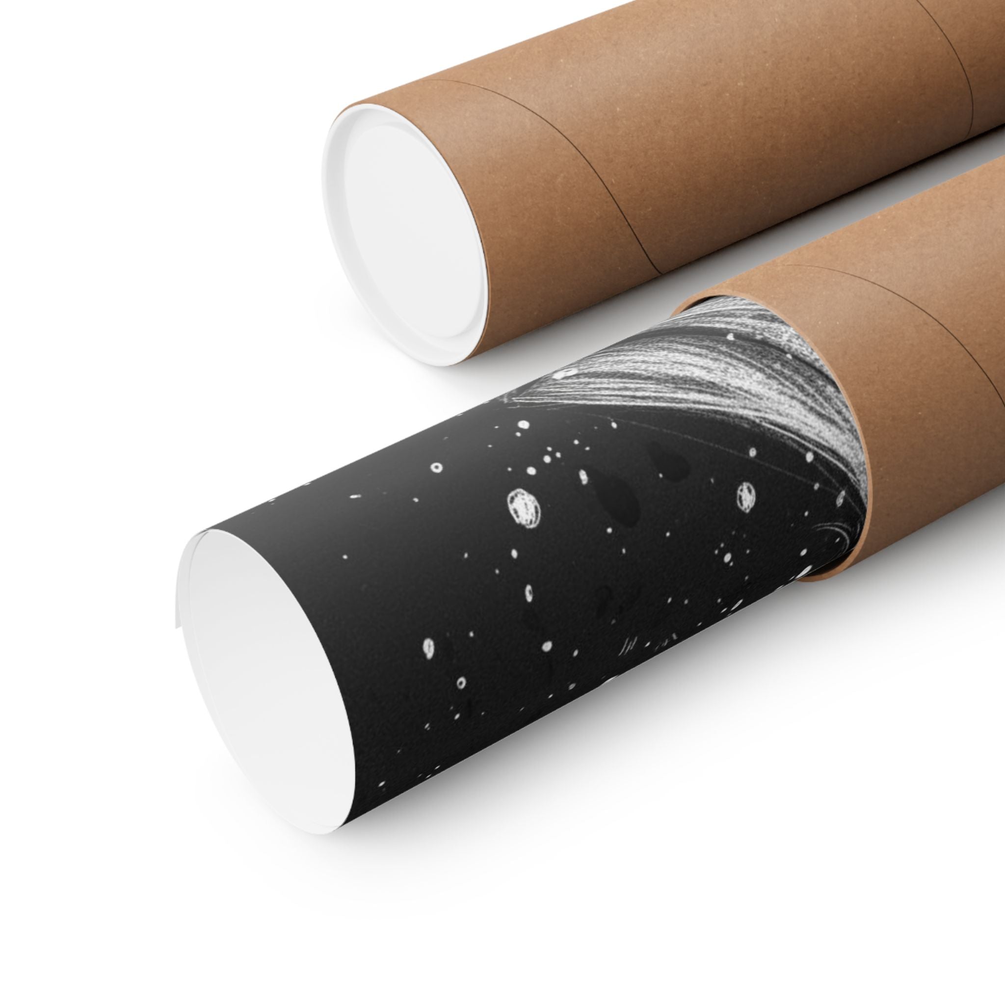 Pale Luna Matte Vertical Portrait Poster