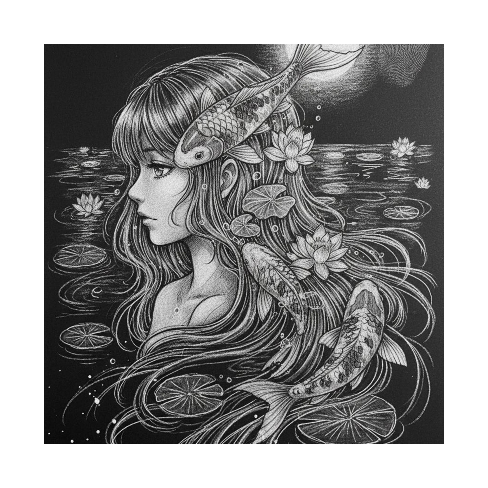 And I Found Myself Once Human Matte Vertical Portrait Poster